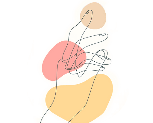 Ilustração de mãos